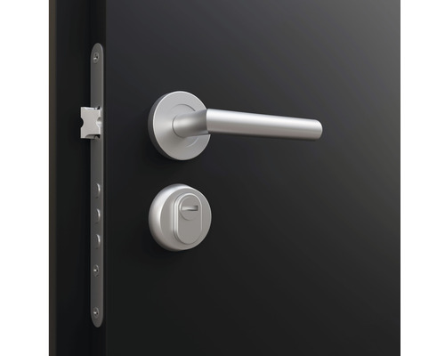 Kovanie dverí s kľučkou a cylindrickou vložkou