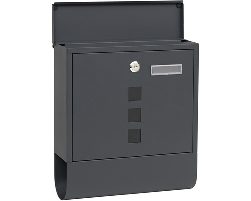 Poštová schránka s priehradkou na noviny