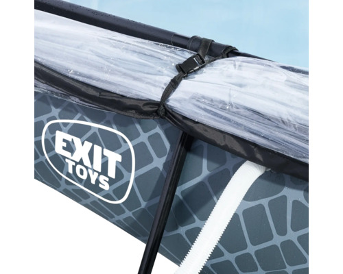 Detailný záber položky EXIT Toys s čírym krytom a rámom