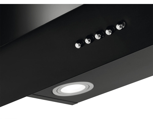 Odsávač pár s osvetlením a ovládacími prvkami