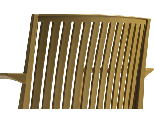 Operadlo záhradnej stoličky s lamelami