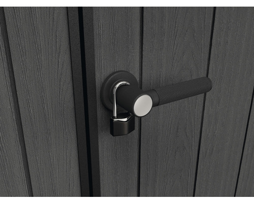 Dvere s kľučkou a zámkom pre bezpečné uloženie