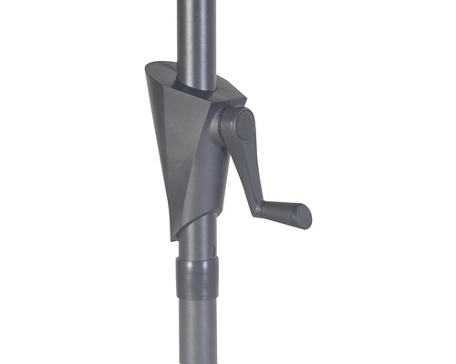 Detail kľuky na stojane slnečníka