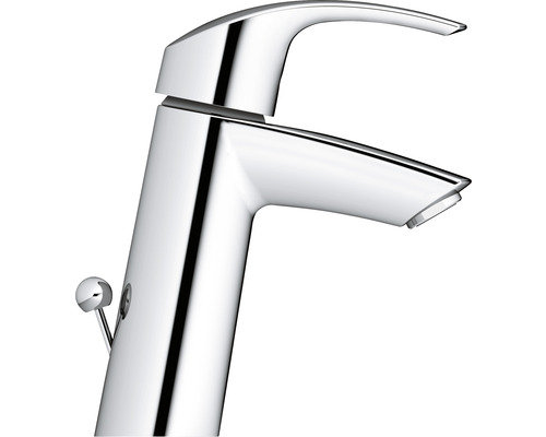 Lesklá umývadlová batéria s odtokovou súpravou