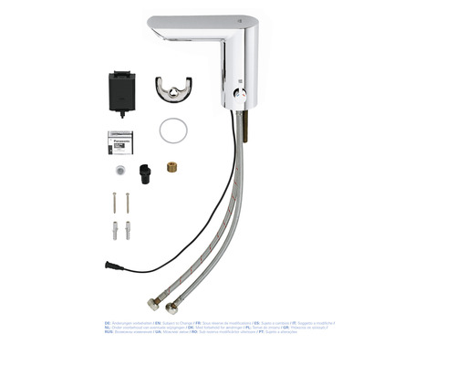Bezkontaktná vodovodná batéria s príslušenstvom