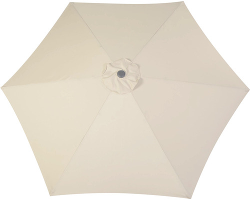 Pohľad zhora na šesťhranný slnečník