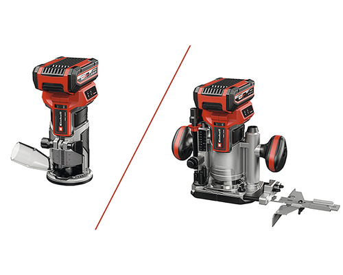 Akumulátorová horná fréza Einhell na spracovanie dreva