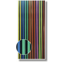 Prúhové závesy z plastu v rôznych farbách