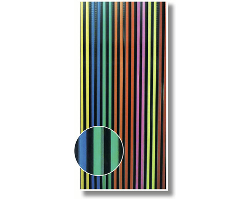 Prúhové závesy z plastu v rôznych farbách