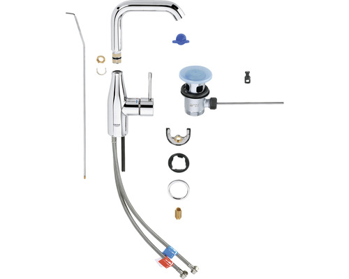 Vodovodná batéria s tiahlovou výpusťou a príslušenstvom