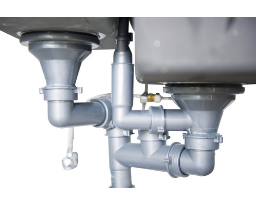 Odtokové potrubia pod umývadlom