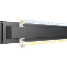 Akváriový set Juwel Lido 120 LED SBX so skrinkou sivý