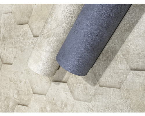 Dve role tapiet s geometrickým vzorom