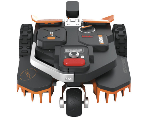 Robotická kosačka Worx spredu