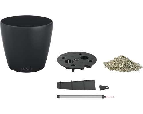 Kvetináč Lechuza Classico so zavlažovacím systémom a príslušenstvom