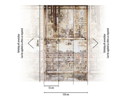 Rozmery tehlovej steny s rúrkami