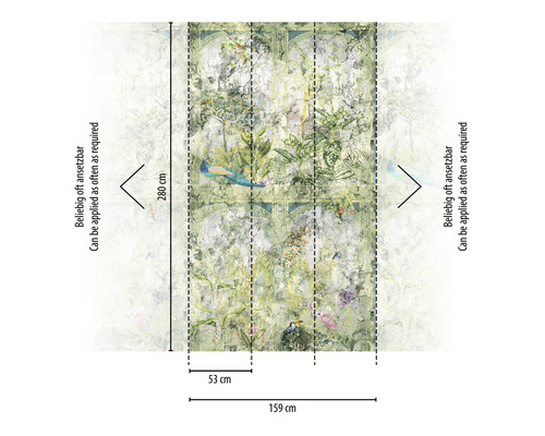 Foto tapeta s motívom džungle a rozmermi