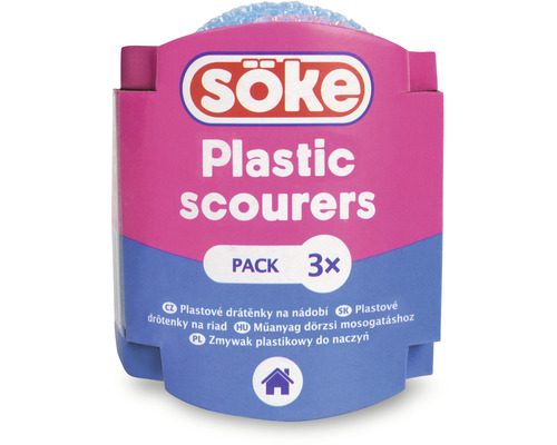 Söke Plastové drôtenky na riad, 3 kusy