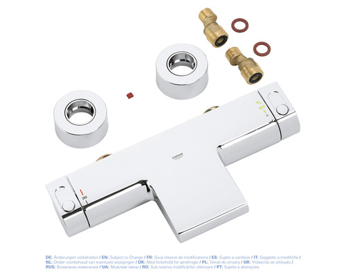 Batéria Grohe s etážkami a rozetami