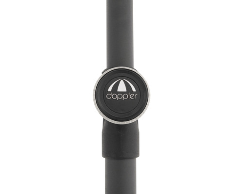 Logo Doppler na slnečníku