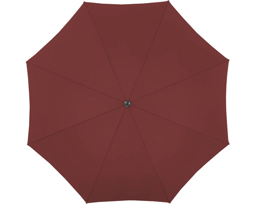 Pohľad zdola na otvorený slnečník