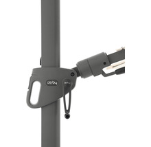 Detail kľukového mechanizmu slnečníka Derby