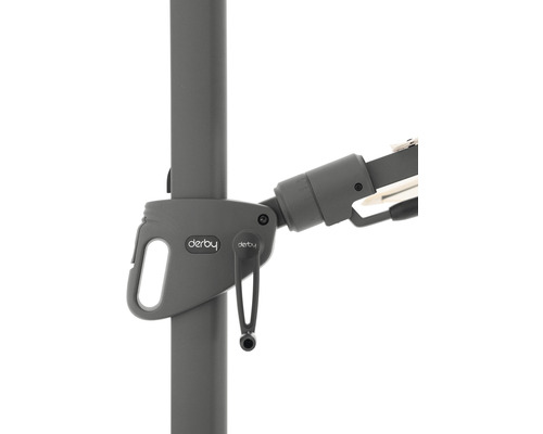 Detail kľukového mechanizmu slnečníka Derby