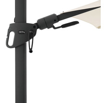 Logo Derby na mechanizme slnečníka