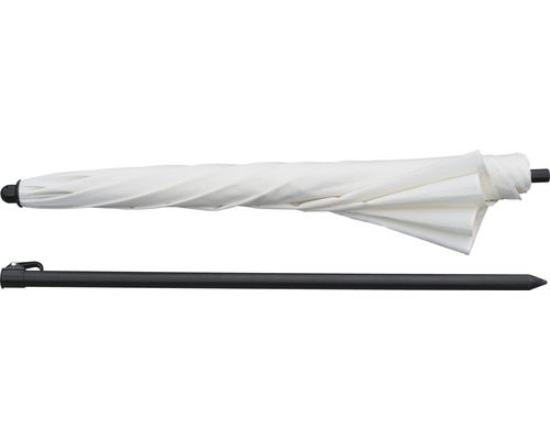 Zatvorený slnečník s dvojdielnou tyčou