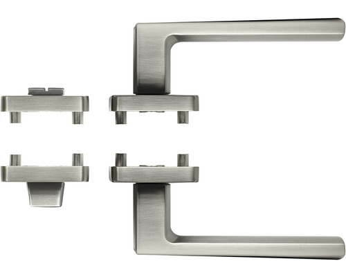 Sada dverných kľučiek z kovu