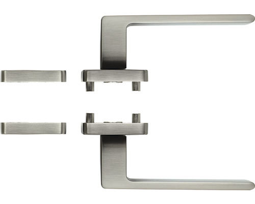 Sada kľučiek ku dverám z kovu