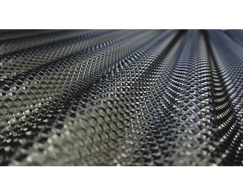 Detail vlnitej, textúrovanej strešnej dosky