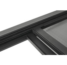 Pergola so zastrešením Air II 392x305 cm antracit