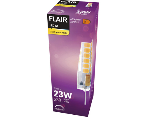 Žiarovka Flair LED G4 v balení