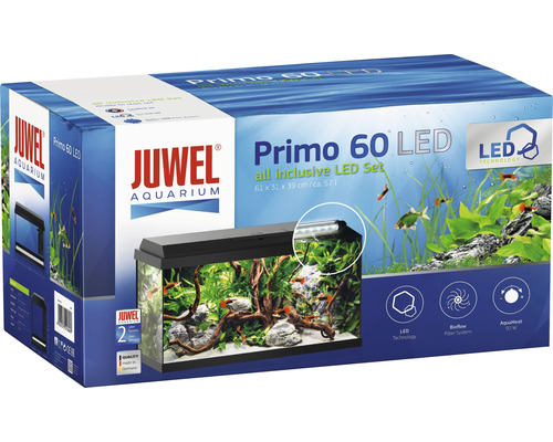 Balenie kompletnej súpravy akvária Juwel Primo 60 LED