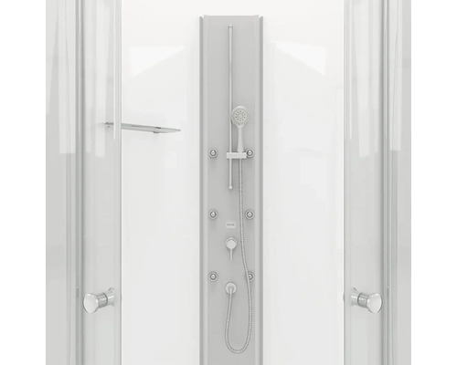 Sprchovací kút so sprchovacím panelom