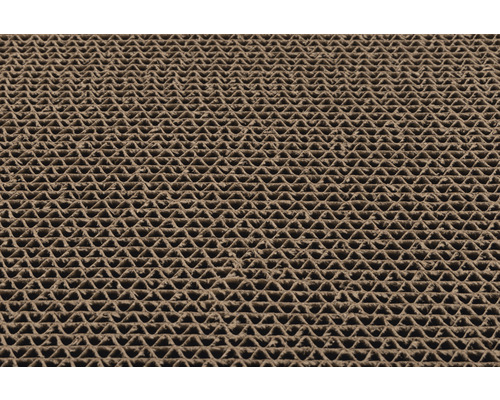 Detailná textúra vlnitej lepenky