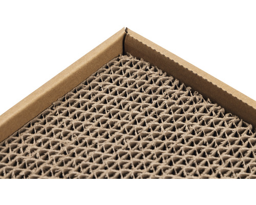 Škrabadlo pre mačky z kartónu