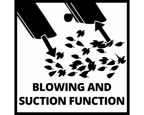 Symbol funkcie fúkania a sania