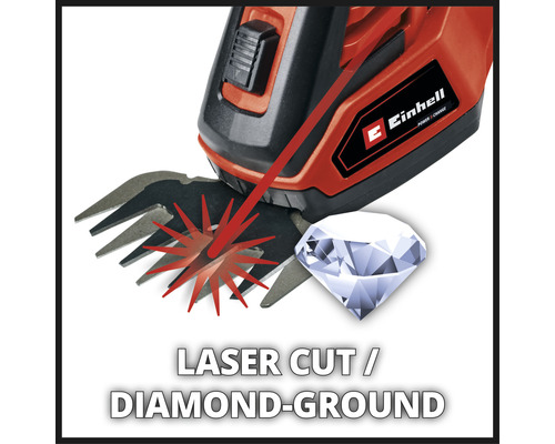 Symbolický obrázok pre laserový rez a diamantové brúsenie pre nožnice na živý plot