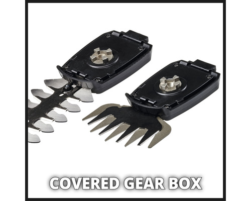 Kryt prevodovky nožníc na živý plot