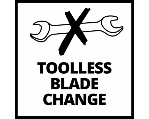 Výmena noža bez použitia náradia