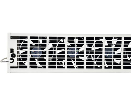 Ventilátor s ventilačnou mriežkou