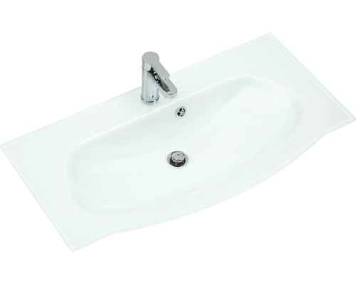 Umývadlo na dosku s batériou do kúpeľne