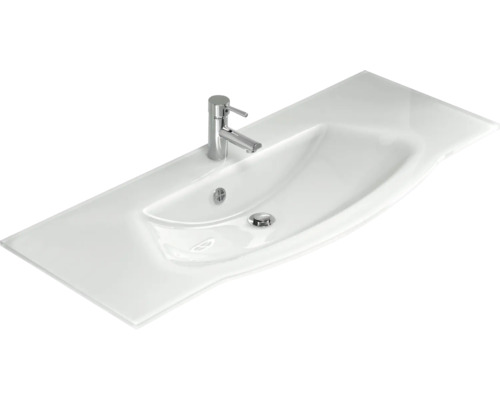 Umývadlo na dosku s batériou a odtokovou súpravou