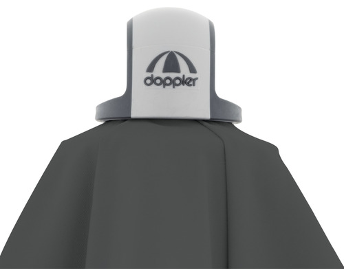 Logo Doppler na dáždniku