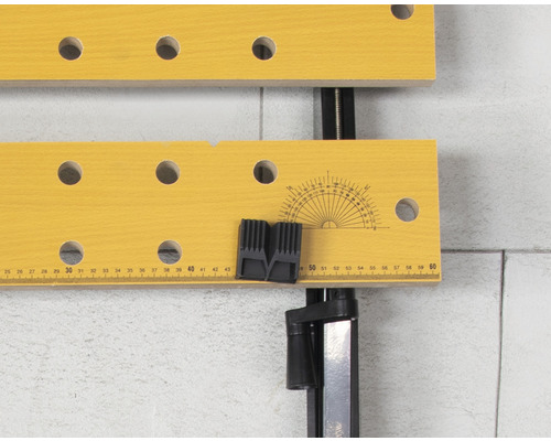 Detailný pohľad na pracovný stôl so zvieracími čeľusťami