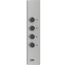 Logo Beko a ovládací panel varnej dosky