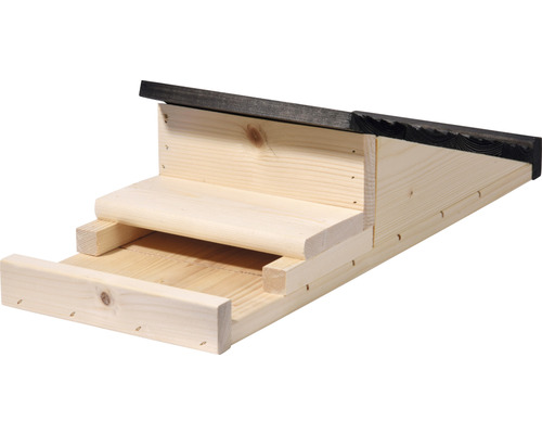 Búdka pre netopiere z dreva so strechou