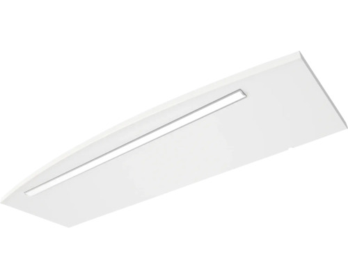 Biele LED stropné svietidlo s priamočiarym dizajnom